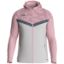 Afbeeldingen van Jas met kap Iconic zachtgrijs/dusky pink/antra light